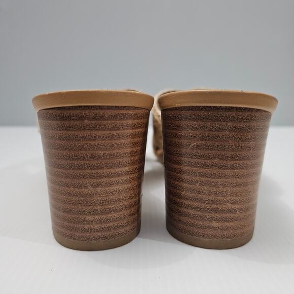 NEW Lauren Ralph Lauren Freddi Sandal Slide Slip On Raffia Size 10 - Picture 10 of 14